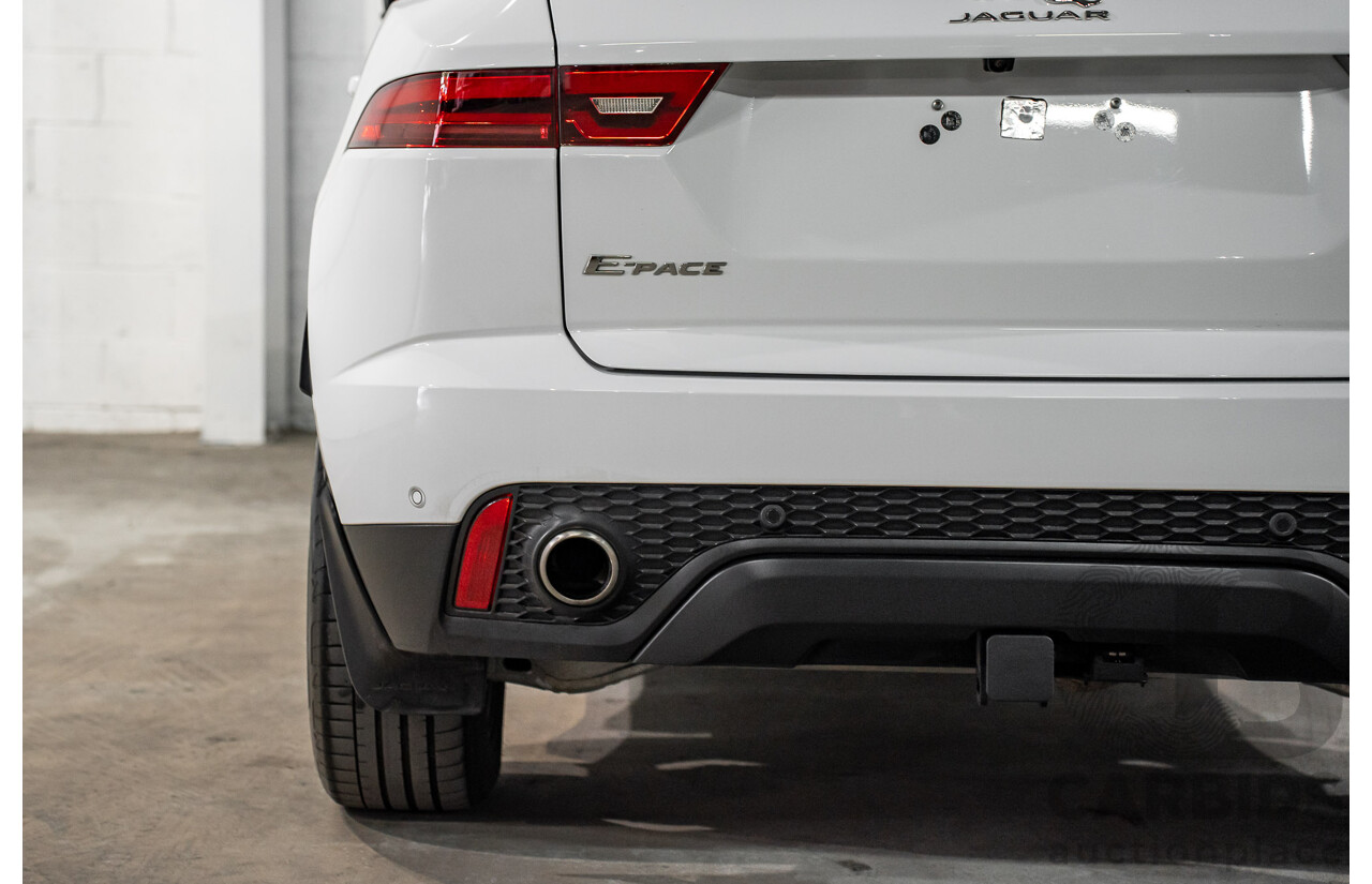 06/2019 Jaguar E-Pace D240 SE (AWD 177kW) X540 MY19 4d Wagon Polaris White Turbo Diesel 2.0L