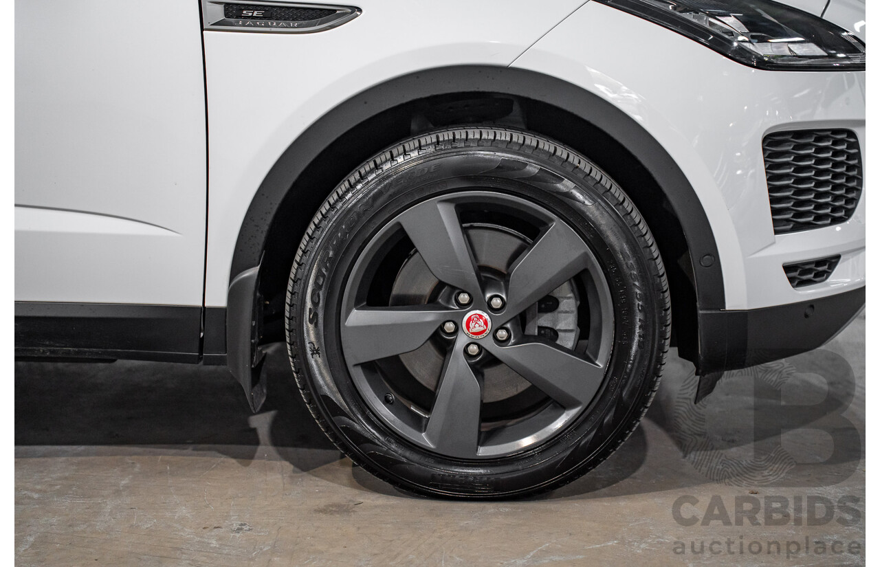 06/2019 Jaguar E-Pace D240 SE (AWD 177kW) X540 MY19 4d Wagon Polaris White Turbo Diesel 2.0L