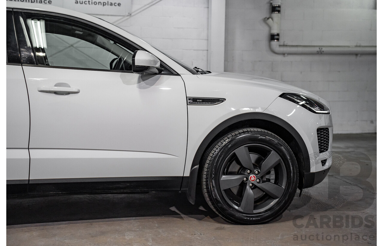 06/2019 Jaguar E-Pace D240 SE (AWD 177kW) X540 MY19 4d Wagon Polaris White Turbo Diesel 2.0L