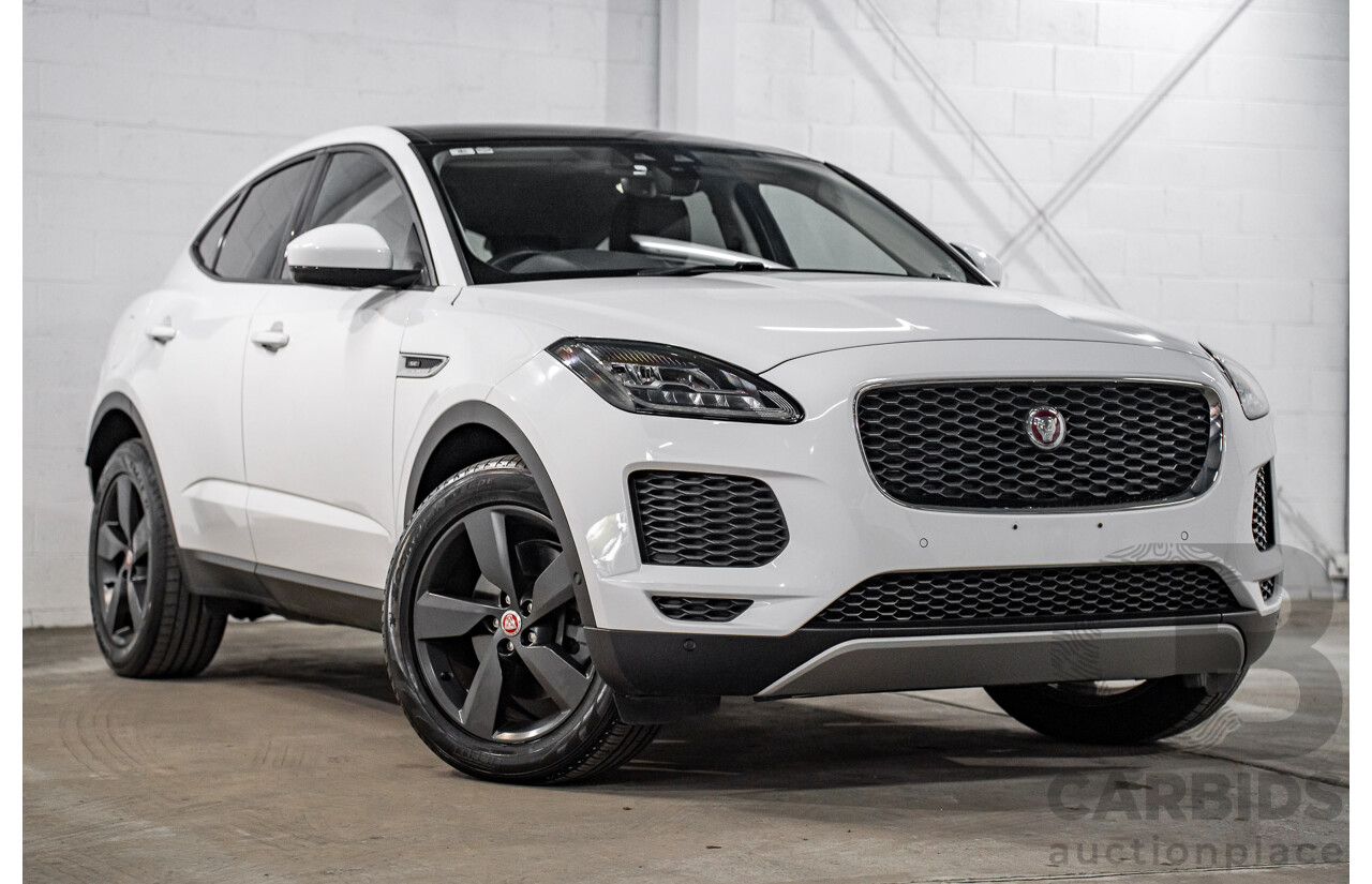 06/2019 Jaguar E-Pace D240 SE (AWD 177kW) X540 MY19 4d Wagon Polaris White Turbo Diesel 2.0L