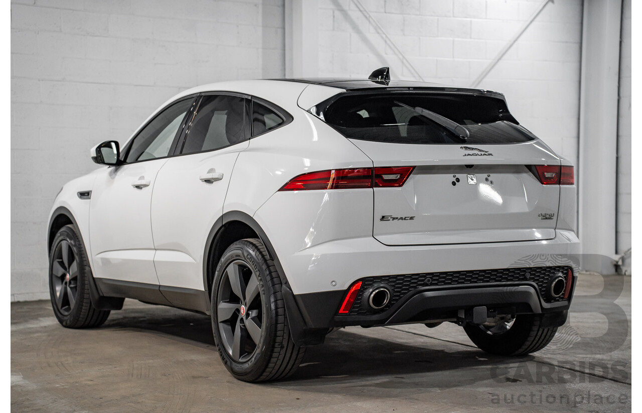 06/2019 Jaguar E-Pace D240 SE (AWD 177kW) X540 MY19 4d Wagon Polaris White Turbo Diesel 2.0L