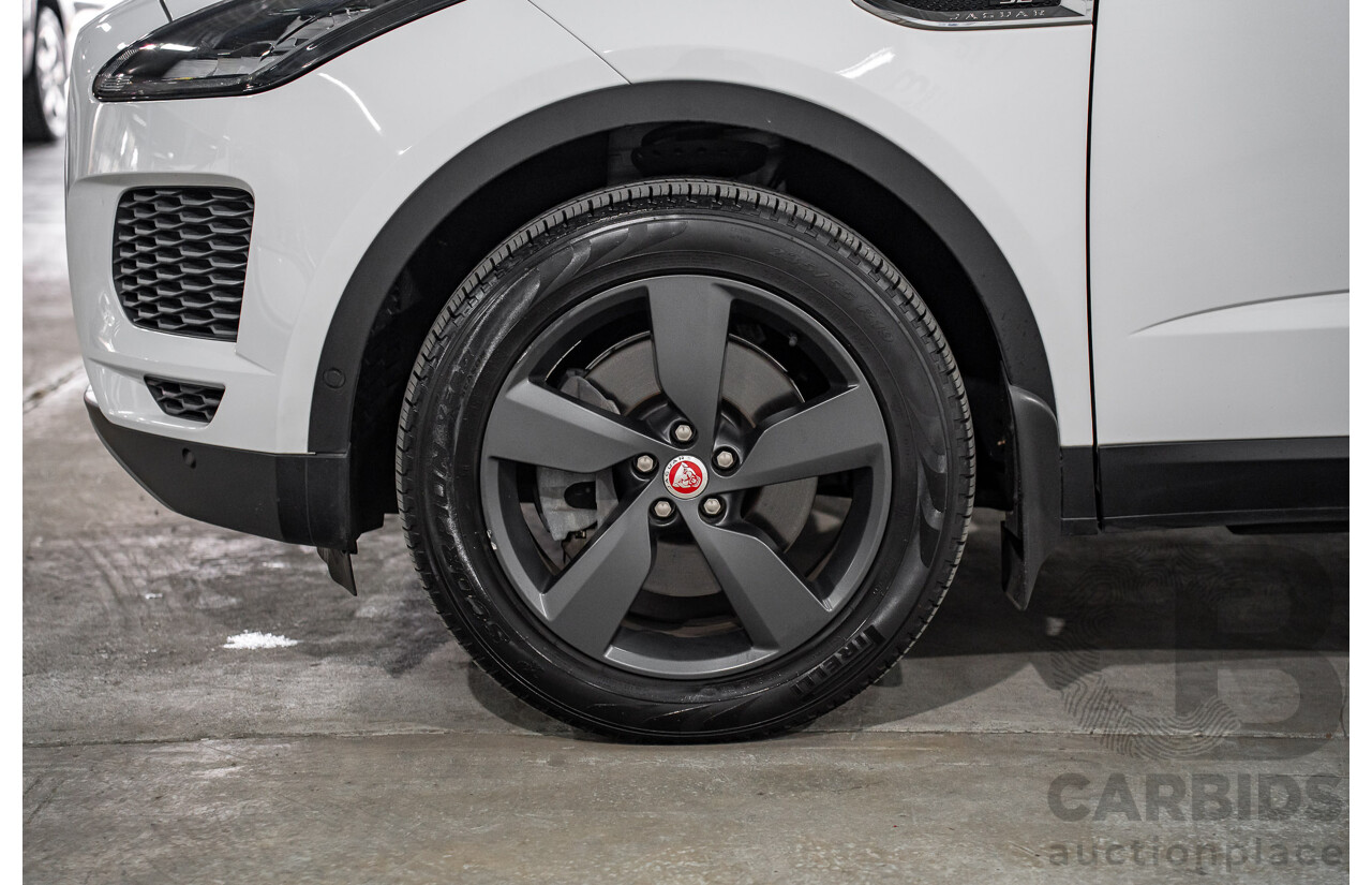 06/2019 Jaguar E-Pace D240 SE (AWD 177kW) X540 MY19 4d Wagon Polaris White Turbo Diesel 2.0L