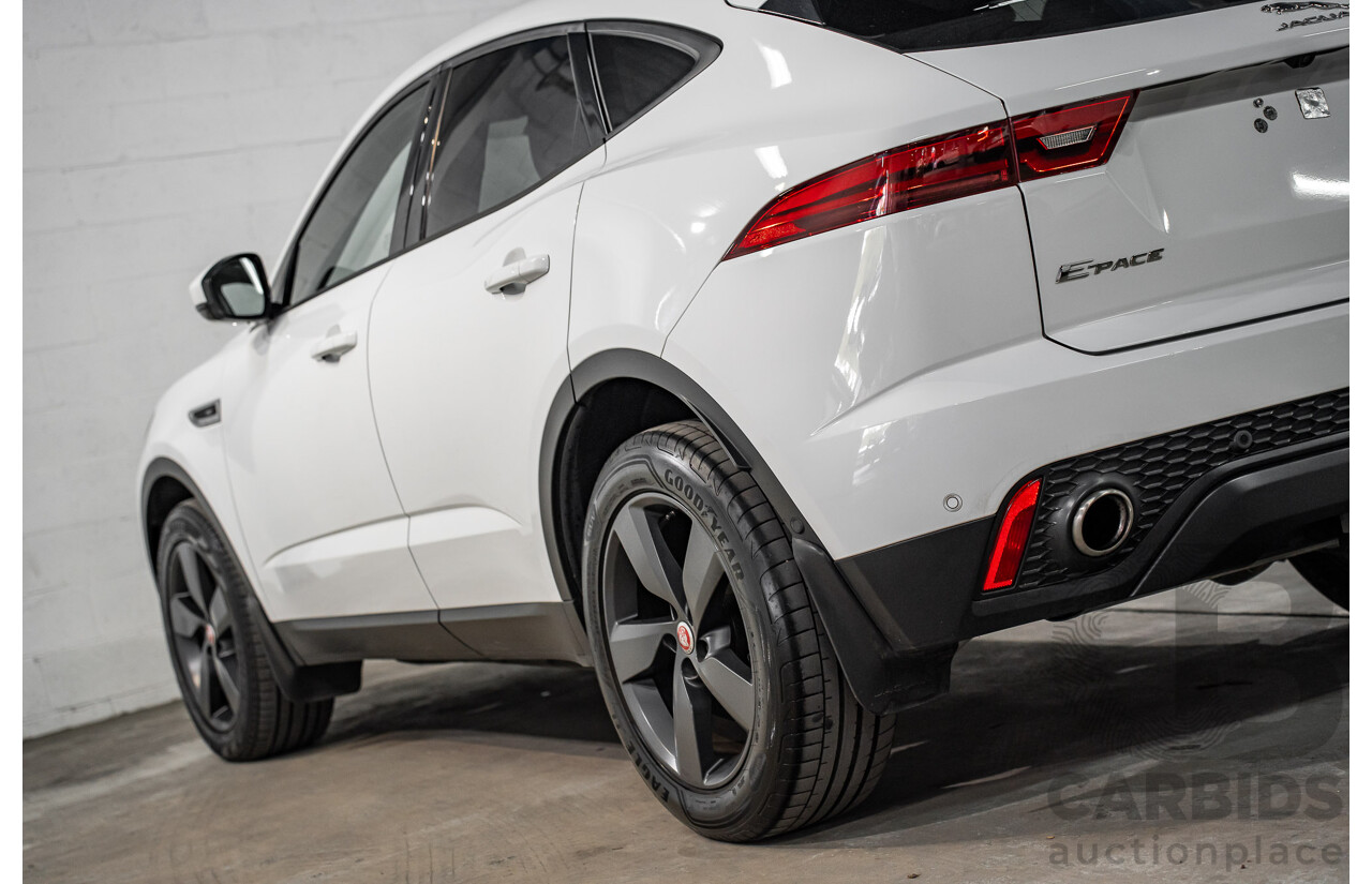 06/2019 Jaguar E-Pace D240 SE (AWD 177kW) X540 MY19 4d Wagon Polaris White Turbo Diesel 2.0L