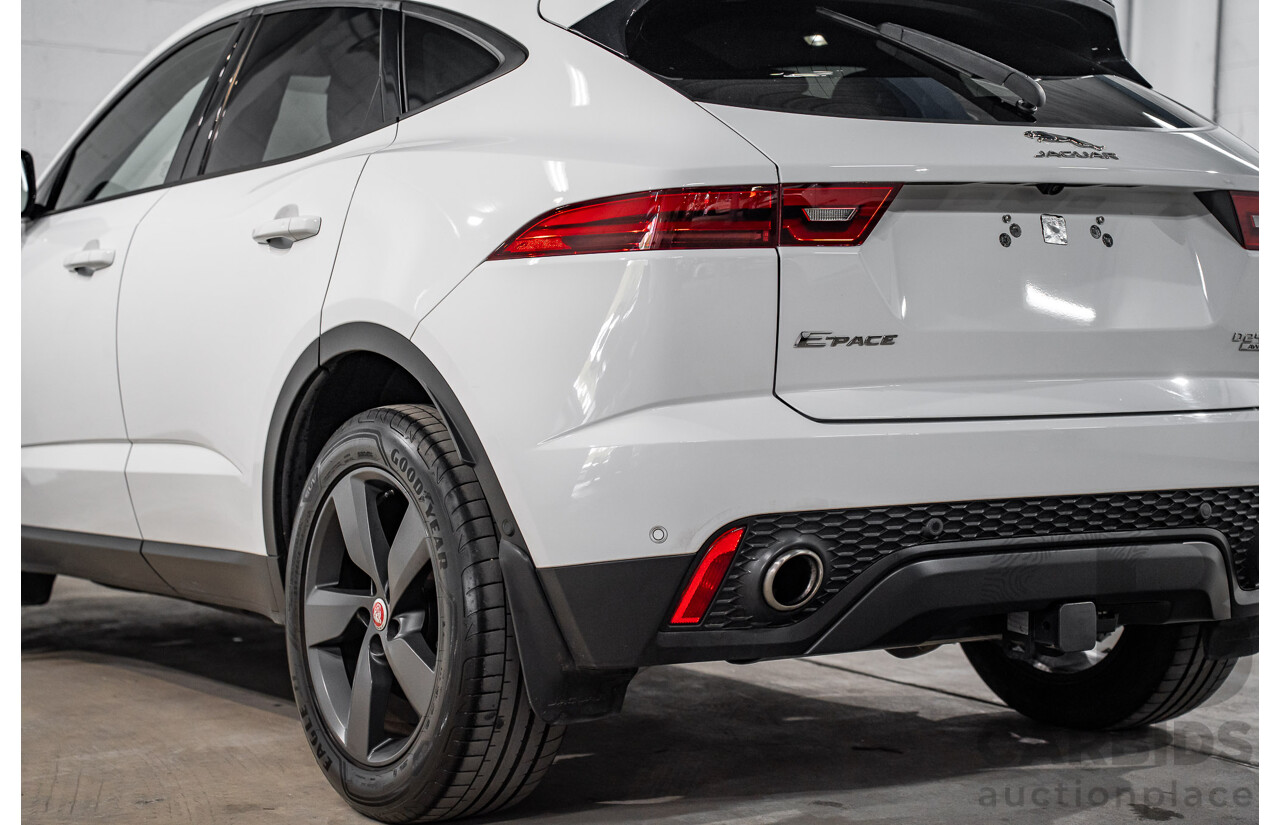 06/2019 Jaguar E-Pace D240 SE (AWD 177kW) X540 MY19 4d Wagon Polaris White Turbo Diesel 2.0L