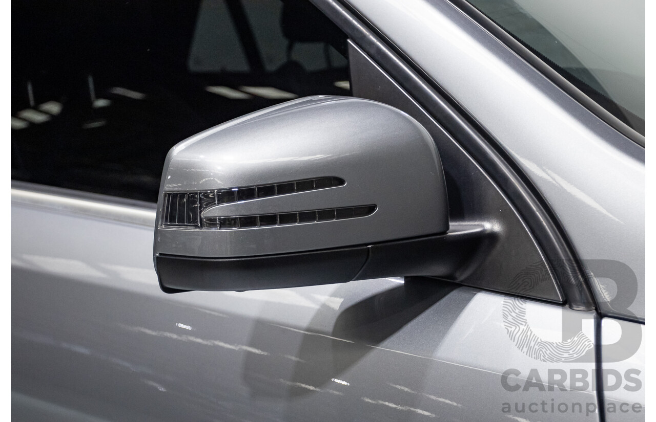 09/2014 Mercedes-Benz ML63 AMG (4x4) 166 MY14 4D Wagon Palladium Silver Twin Turbo 5.5L