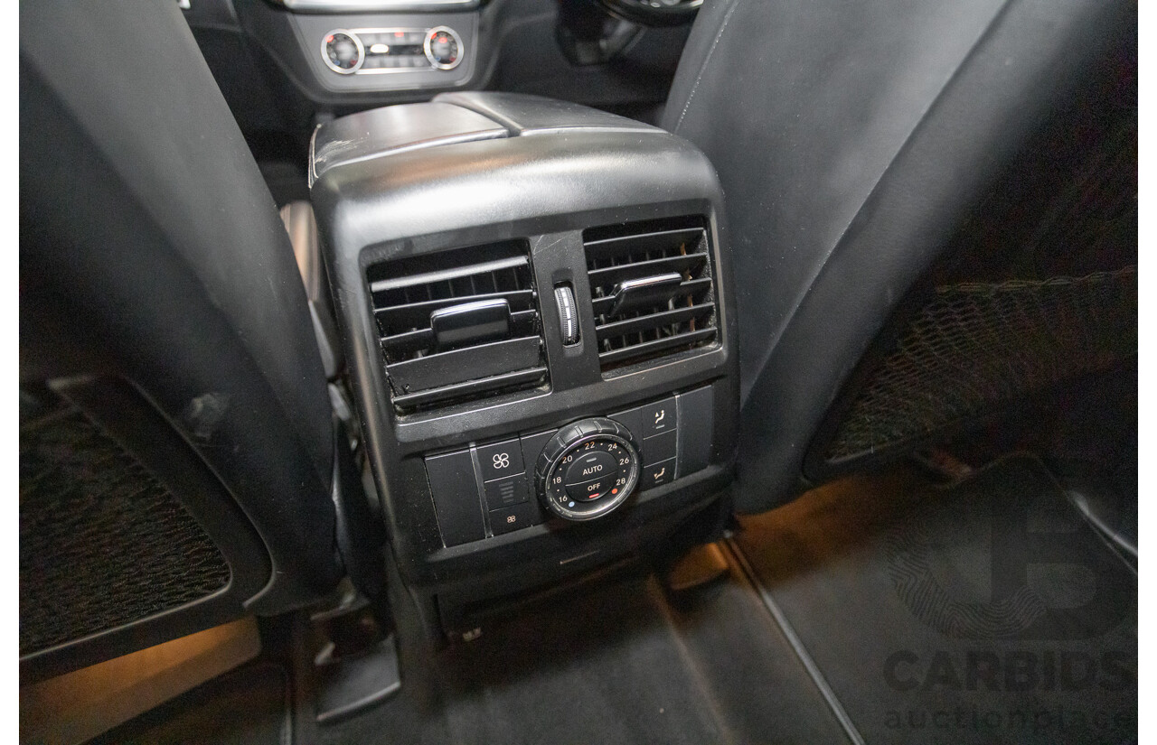 09/2014 Mercedes-Benz ML63 AMG (4x4) 166 MY14 4D Wagon Palladium Silver Twin Turbo 5.5L