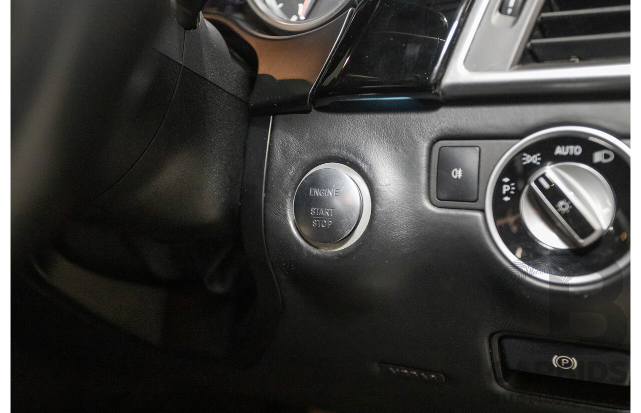 09/2014 Mercedes-Benz ML63 AMG (4x4) 166 MY14 4D Wagon Palladium Silver Twin Turbo 5.5L