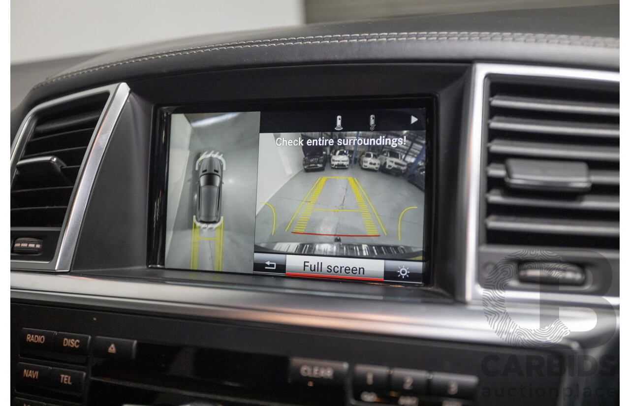 09/2014 Mercedes-Benz ML63 AMG (4x4) 166 MY14 4D Wagon Palladium Silver Twin Turbo 5.5L