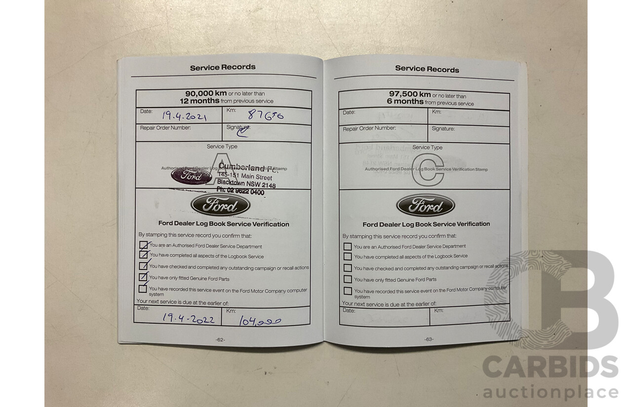 11/2018 Ford Ranger XL 3.2 4x4 PX MKIII MY19 Double Cab P/Up Frozen White Diesel Turbo 3.2L