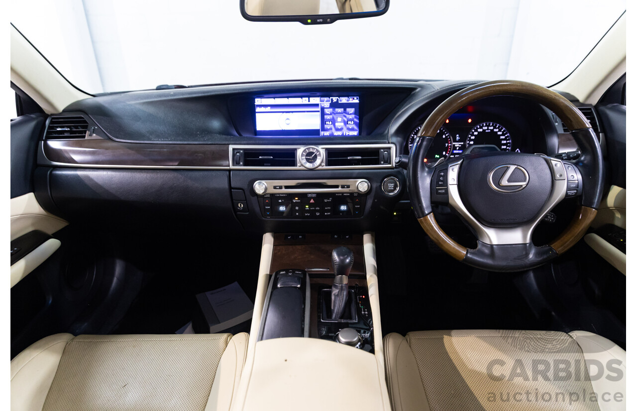 7/2012 Lexus Gs350 Sports Luxury GRL10R 4d Sedan Riviera Red 3.5L