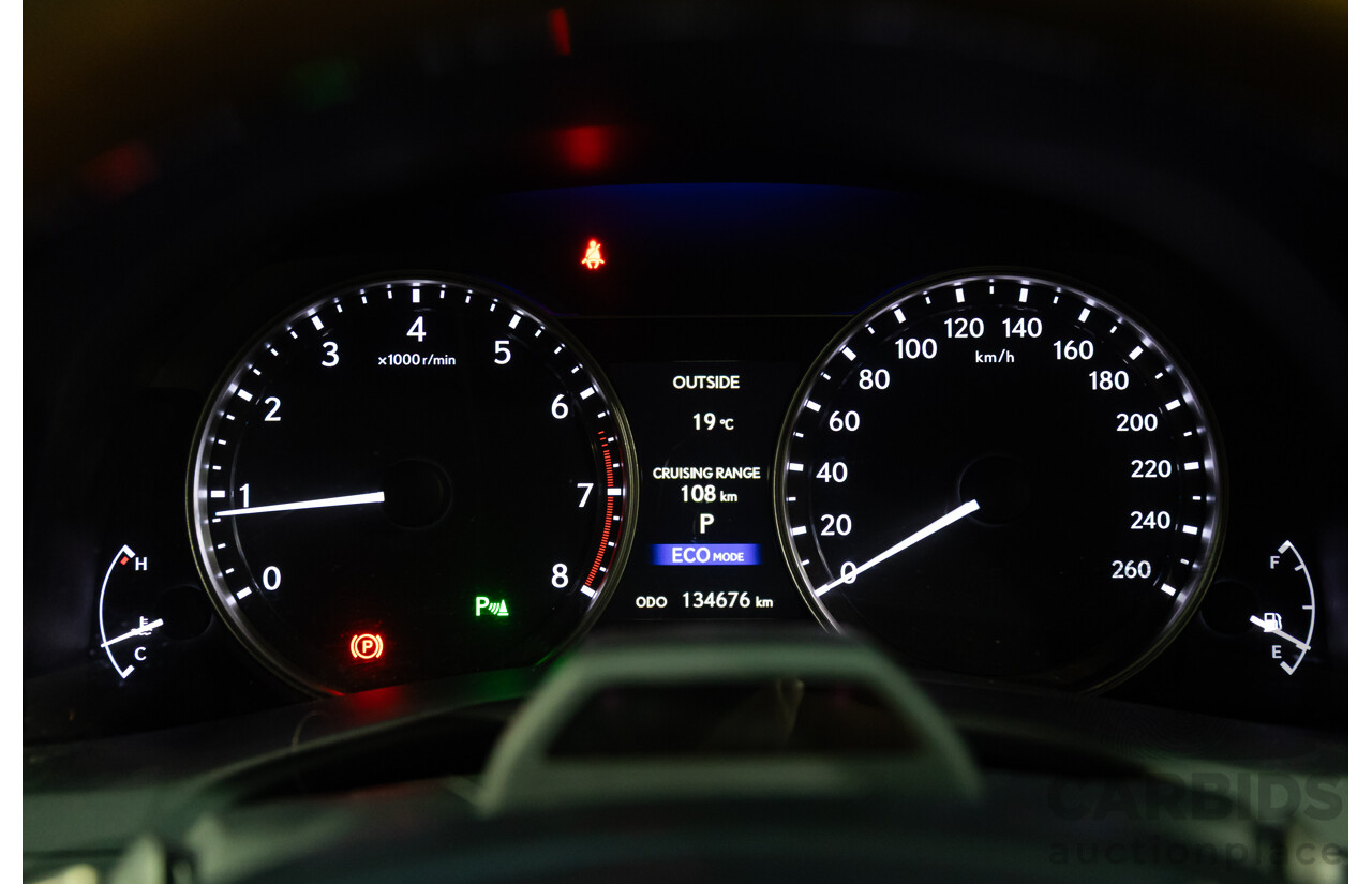 7/2012 Lexus Gs350 Sports Luxury GRL10R 4d Sedan Riviera Red 3.5L