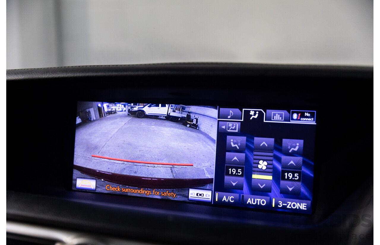 7/2012 Lexus Gs350 Sports Luxury GRL10R 4d Sedan Riviera Red 3.5L