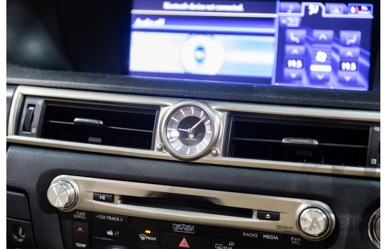 7/2012 Lexus Gs350 Sports Luxury GRL10R 4d Sedan Riviera Red 3.5L