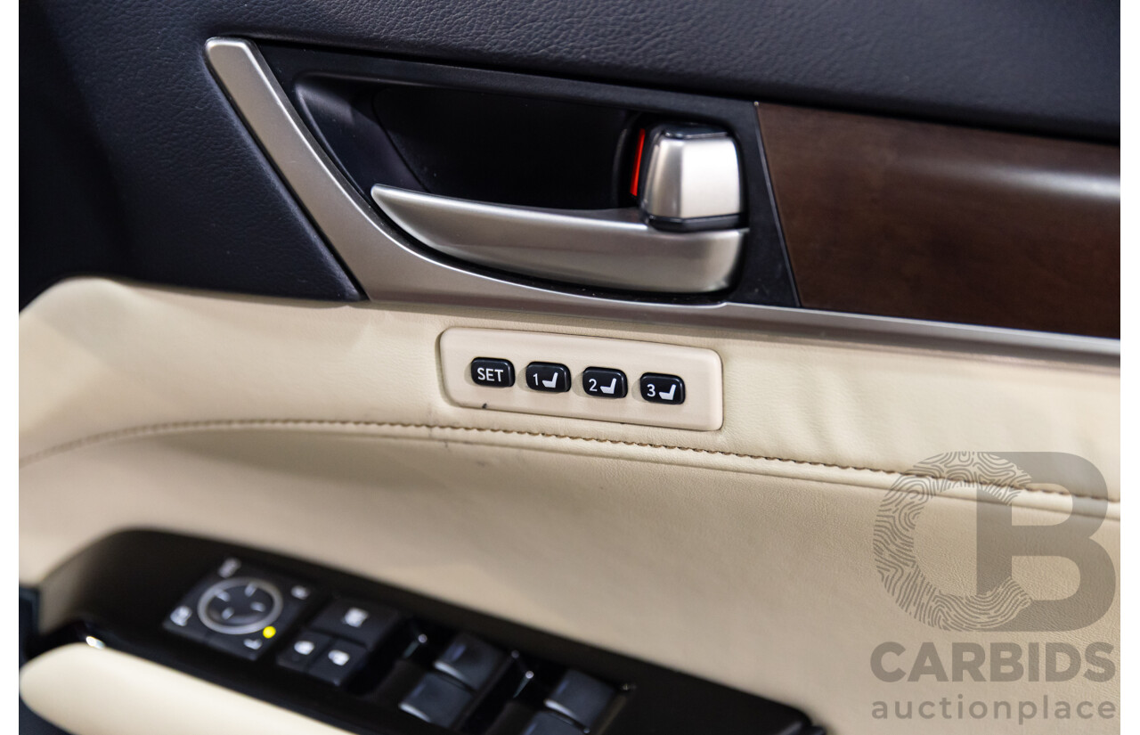 7/2012 Lexus Gs350 Sports Luxury GRL10R 4d Sedan Riviera Red 3.5L