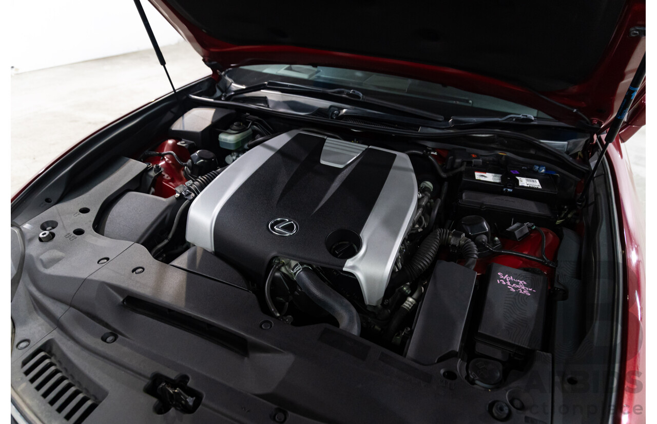 7/2012 Lexus Gs350 Sports Luxury GRL10R 4d Sedan Riviera Red 3.5L