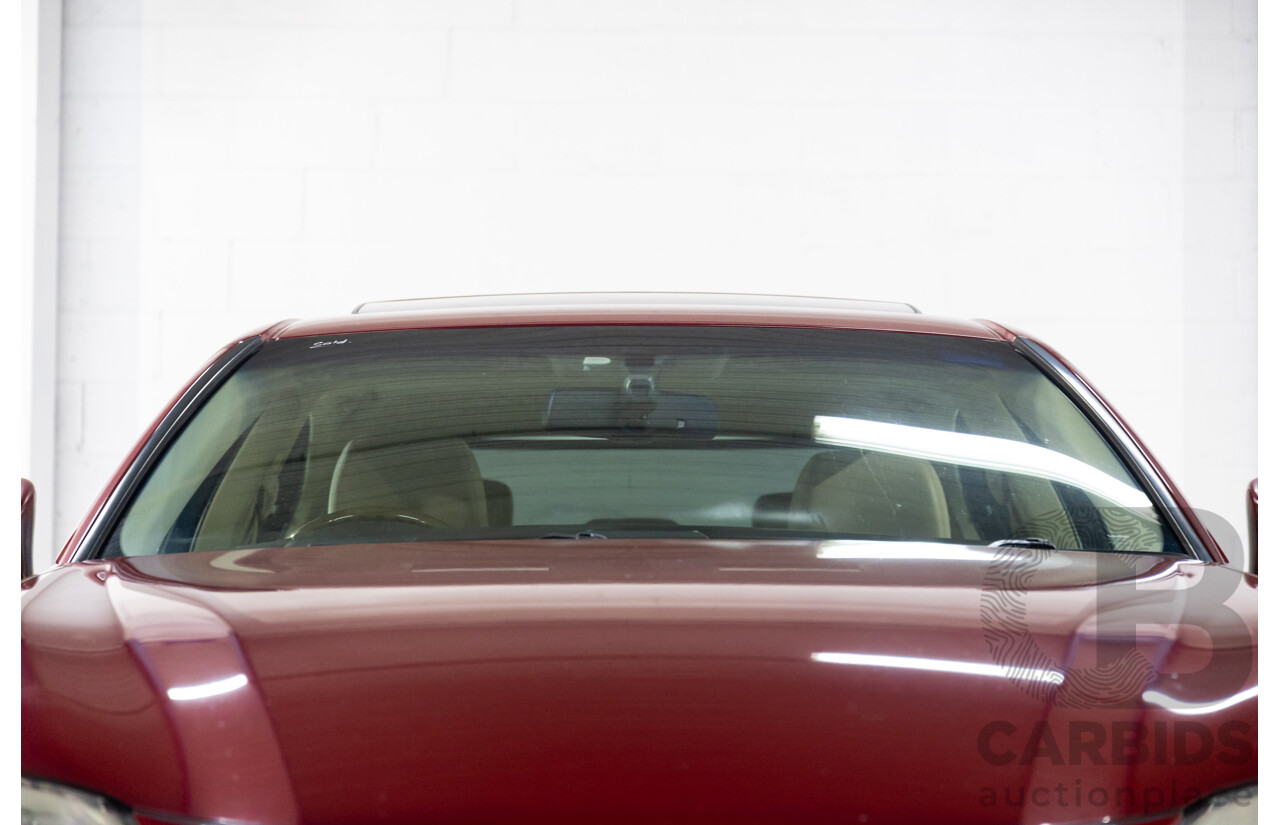 7/2012 Lexus Gs350 Sports Luxury GRL10R 4d Sedan Riviera Red 3.5L