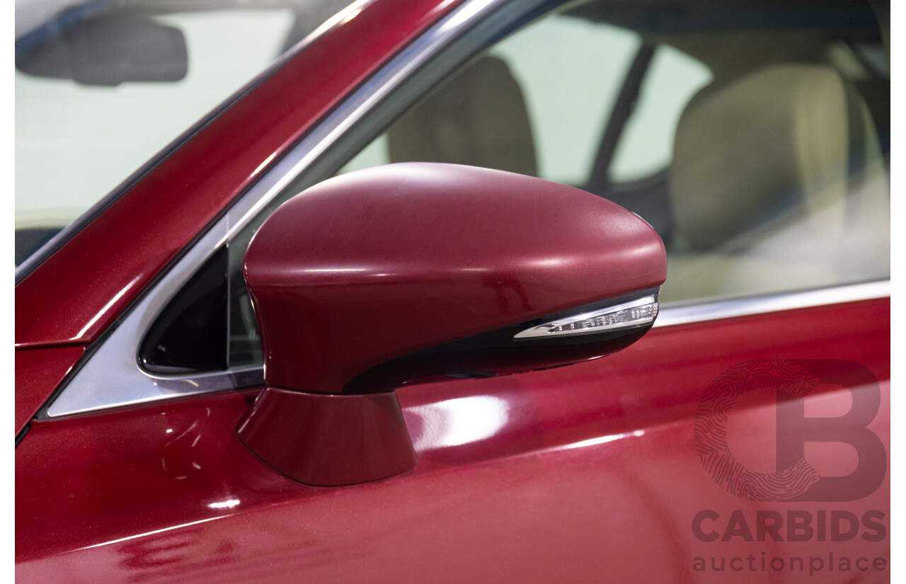 7/2012 Lexus Gs350 Sports Luxury GRL10R 4d Sedan Riviera Red 3.5L