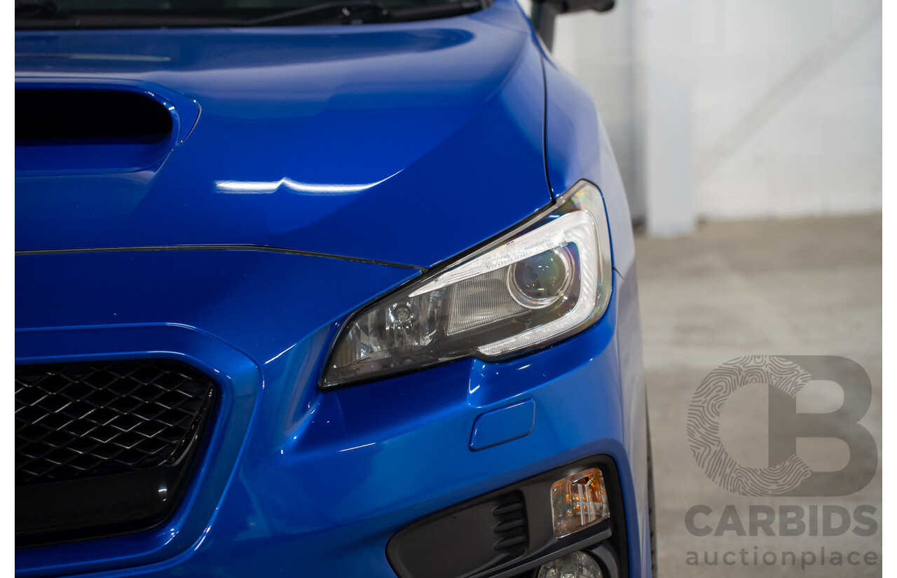 08/2015 Subaru WRX Premium (AWD) AWD MY16 4D Sedan Blue Turbo 2.0L