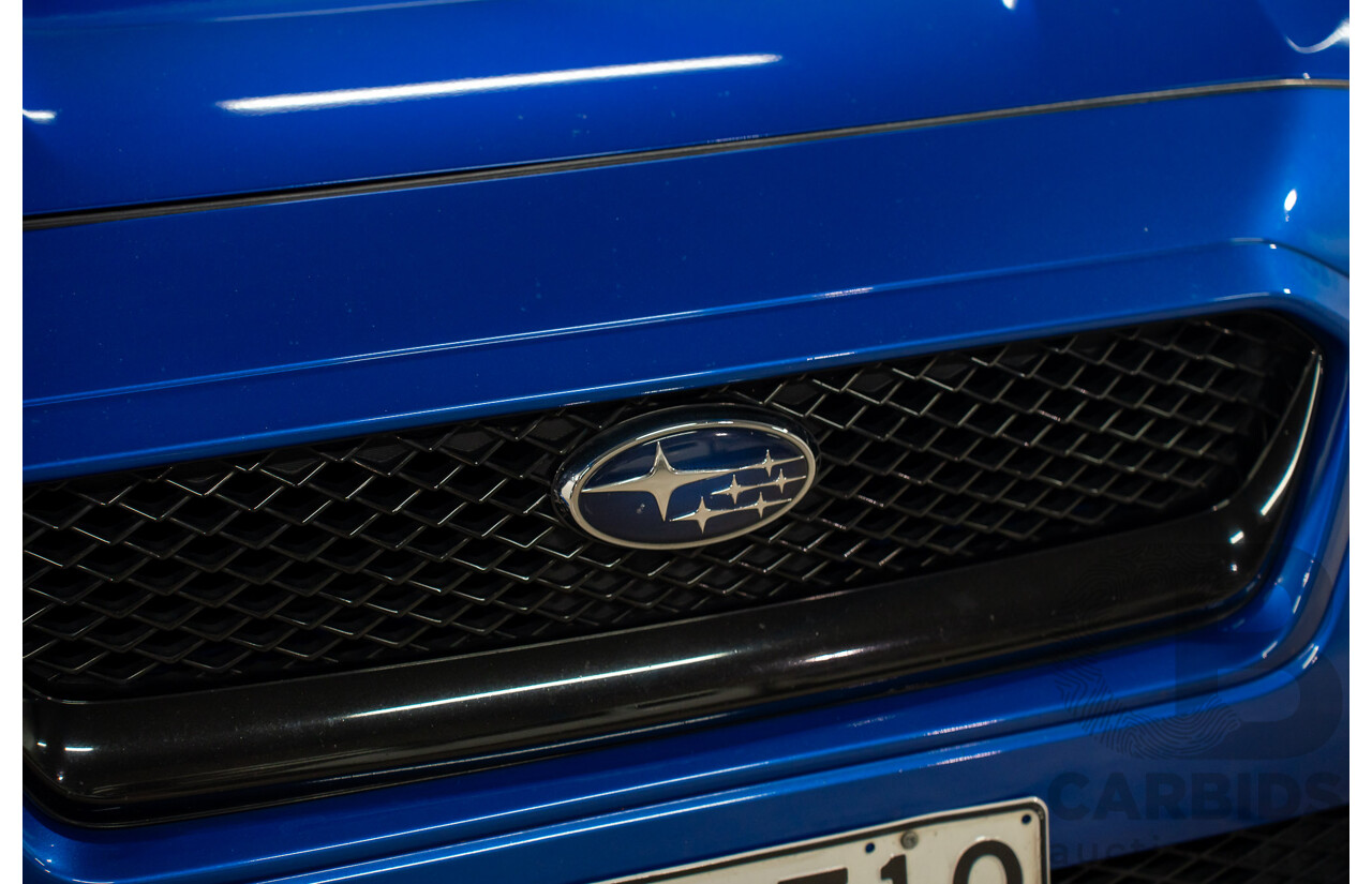 08/2015 Subaru WRX Premium (AWD) AWD MY16 4D Sedan Blue Turbo 2.0L