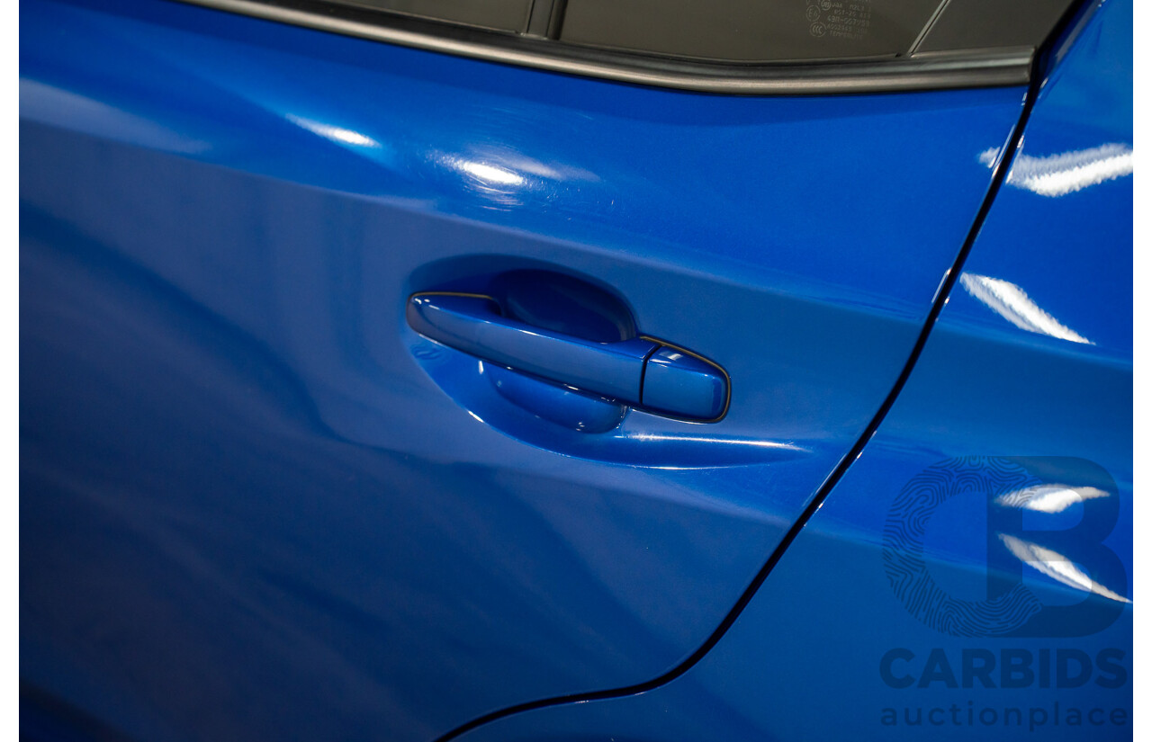 08/2015 Subaru WRX Premium (AWD) AWD MY16 4D Sedan Blue Turbo 2.0L