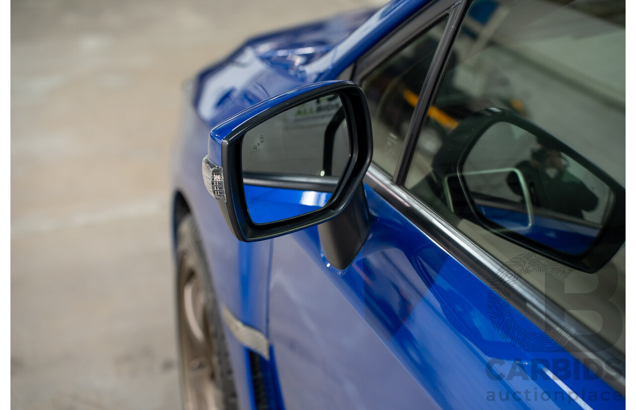 08/2015 Subaru WRX Premium (AWD) AWD MY16 4D Sedan Blue Turbo 2.0L