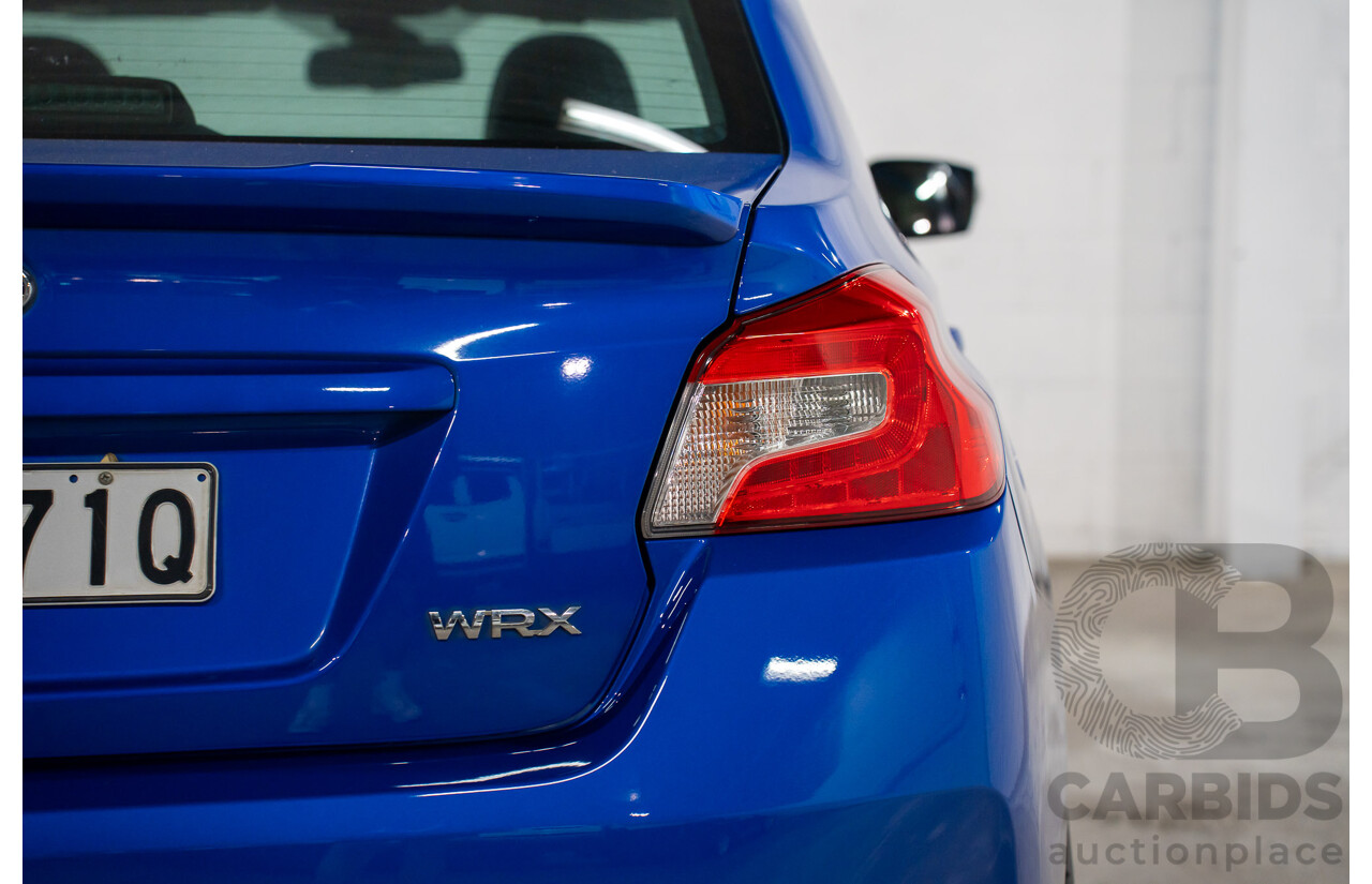 08/2015 Subaru WRX Premium (AWD) AWD MY16 4D Sedan Blue Turbo 2.0L