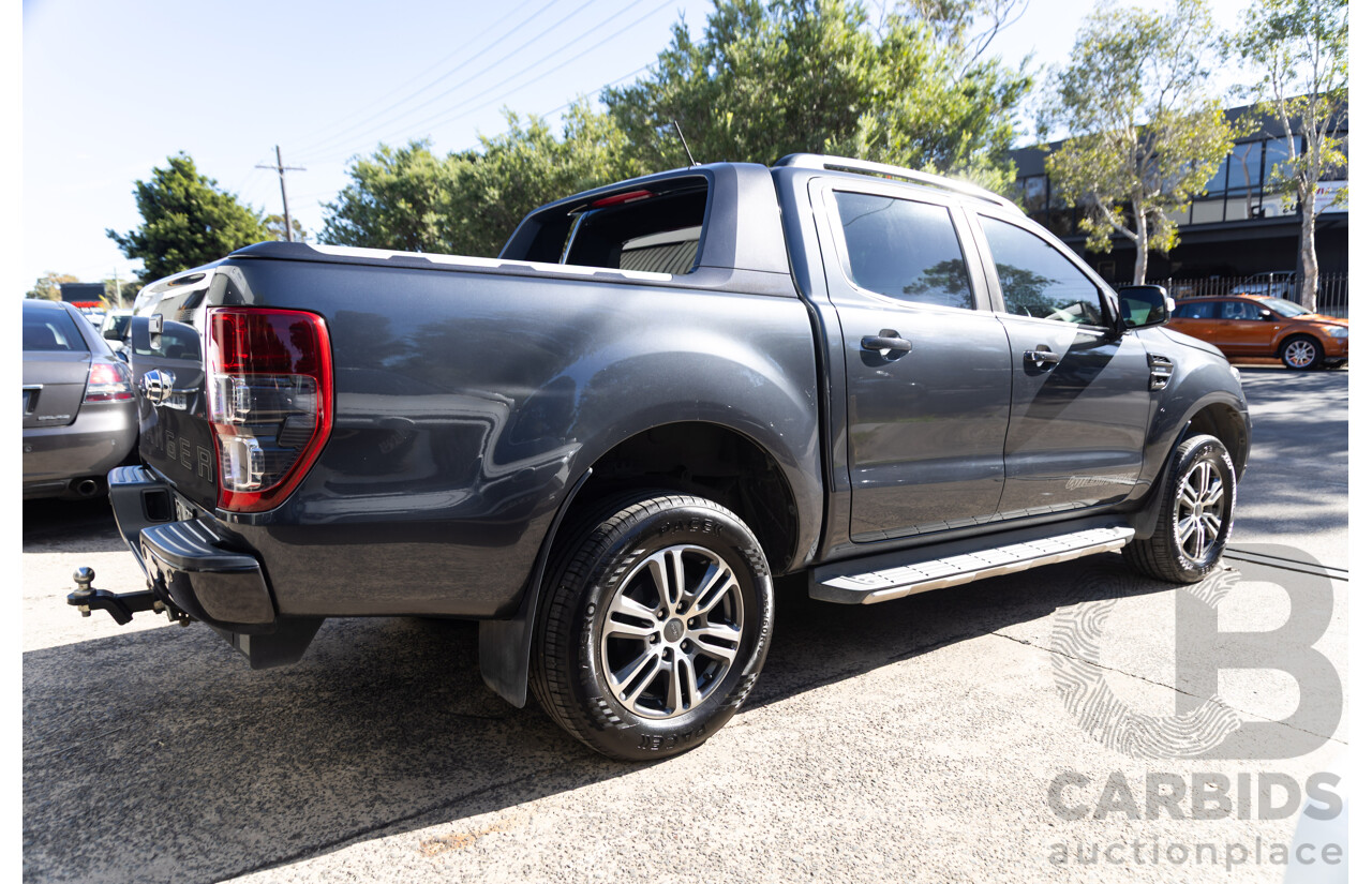 04/2021 Ford Ranger WILDTRAK 2.0 (4x4) 4x4 PX MKIII MY21.25 Double Cab P/Up Meteor Grey Diesel Turbo 2.0L