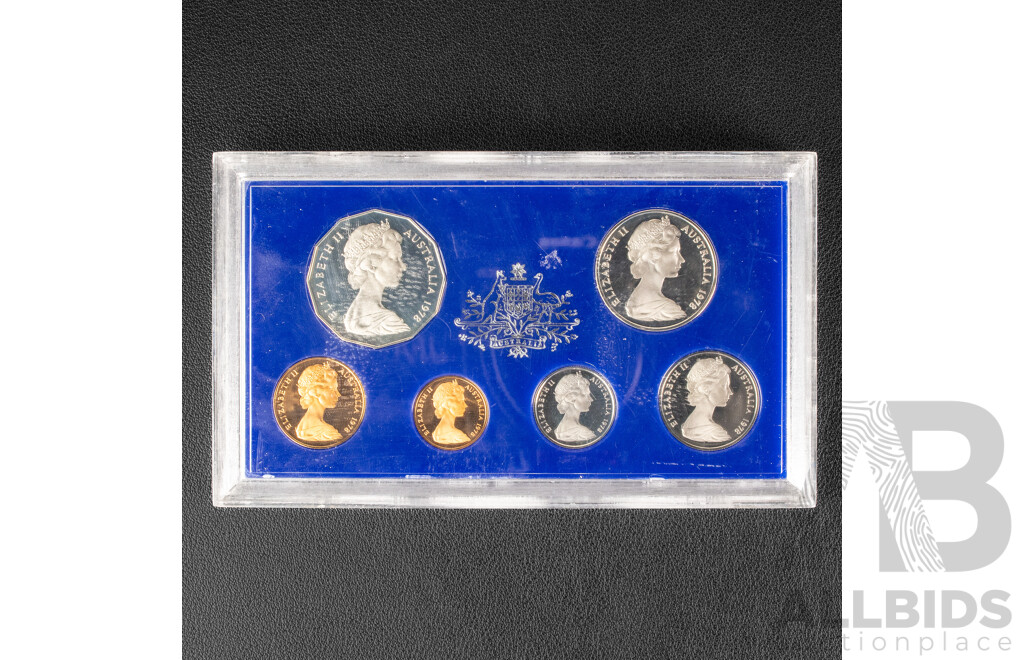 Australian RAM 1978 Six Proof Coin Set