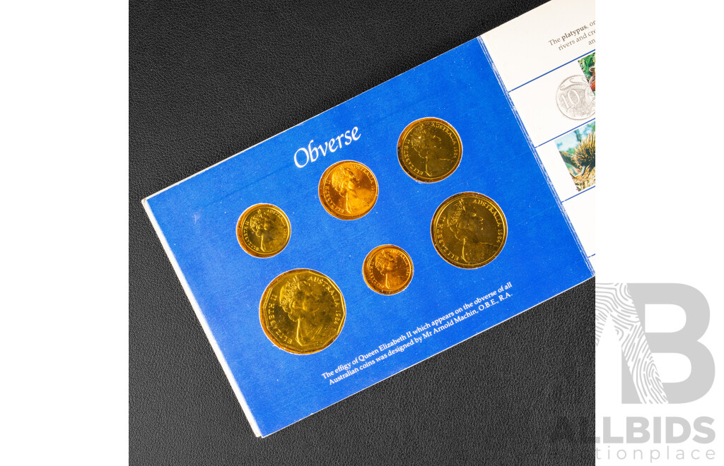 Australian RAM 1984 and 1988 UNC Coin Sets