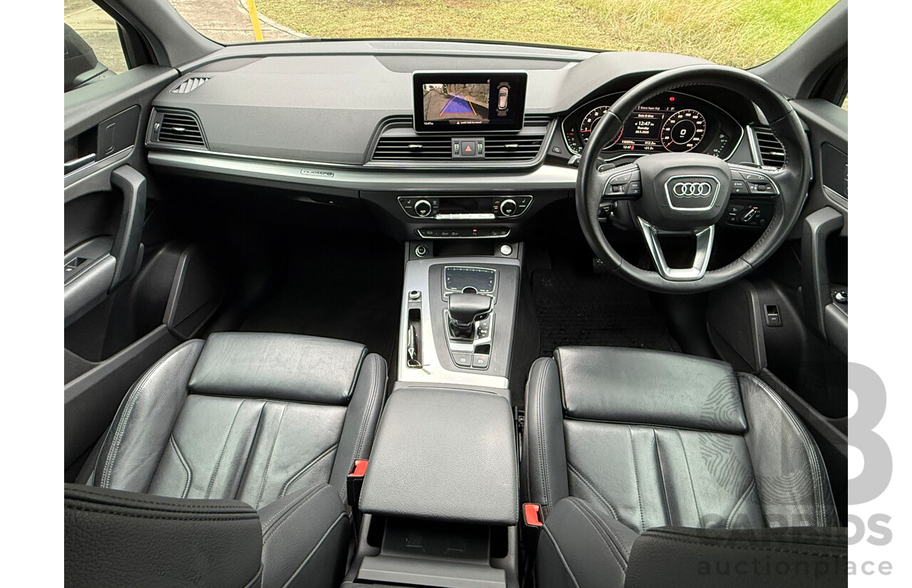 10/2017 Audi Q5 2.0 TFSI QUATTRO SPORT AWD FY MY17 4D Wagon Manhattan Gray Metallic 2.0L