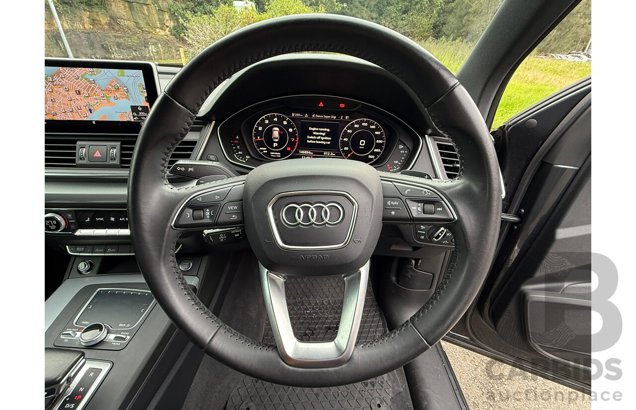 10/2017 Audi Q5 2.0 TFSI QUATTRO SPORT AWD FY MY17 4D Wagon Manhattan Gray Metallic 2.0L