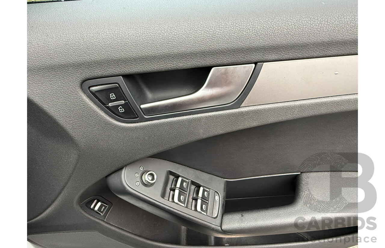 9/2013 Audi A4 1.8 TFSI B8 (8K) MY13 4d Sedan Ice Silver Metallic 1.8L