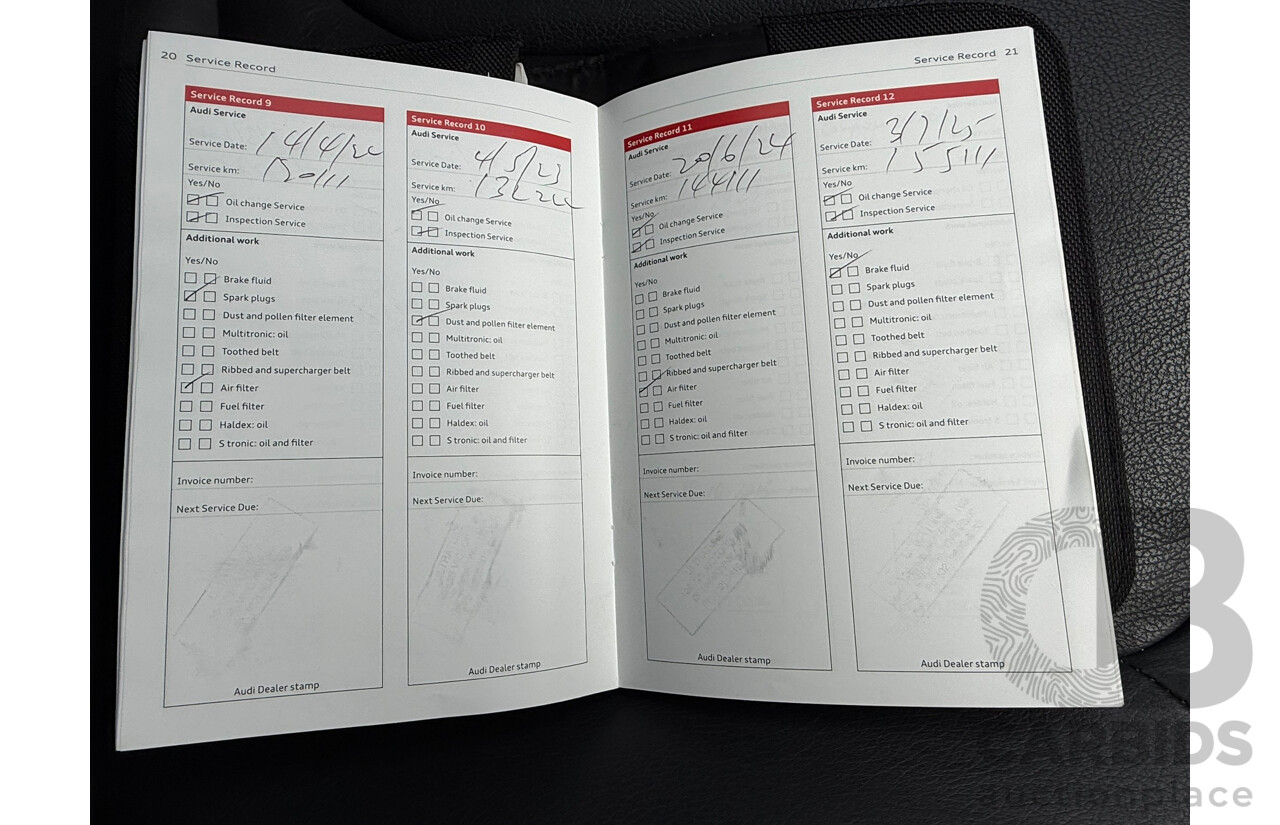 9/2013 Audi A4 1.8 TFSI B8 (8K) MY13 4d Sedan Ice Silver Metallic 1.8L