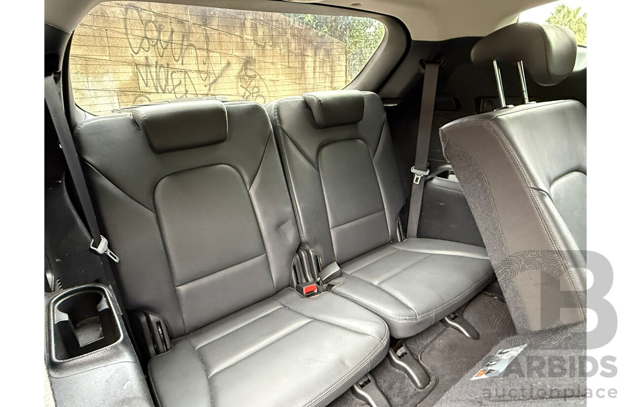 03/2018 Hyundai Santa Fe ACTIVE X FWD DM5 MY18 4D 7 Seat Wagon Titanium Silver 3.3L