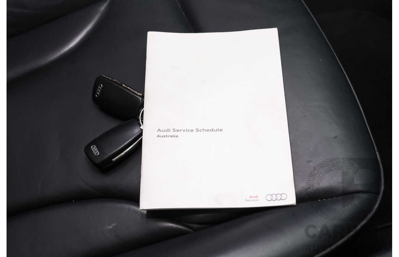 04/2013 Audi Q3 2.0 TFSI QUATTRO (125kW) AWD 8U 4D Wagon Phantom Black Turbo 2.0L