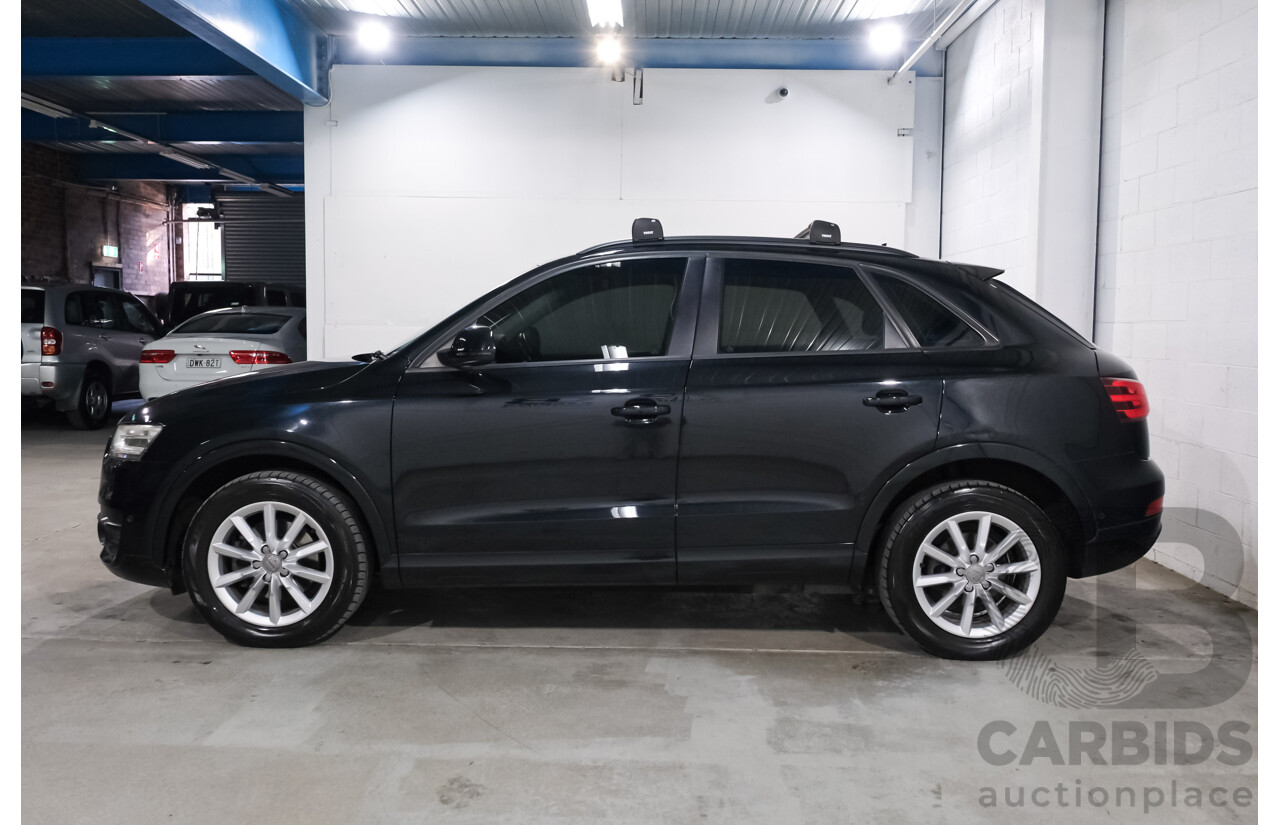 04/2013 Audi Q3 2.0 TFSI QUATTRO (125kW) AWD 8U 4D Wagon Phantom Black Turbo 2.0L