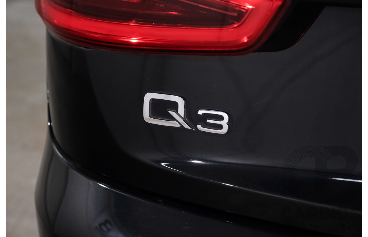 04/2013 Audi Q3 2.0 TFSI QUATTRO (125kW) AWD 8U 4D Wagon Phantom Black Turbo 2.0L