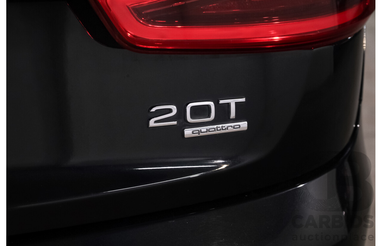 04/2013 Audi Q3 2.0 TFSI QUATTRO (125kW) AWD 8U 4D Wagon Phantom Black Turbo 2.0L