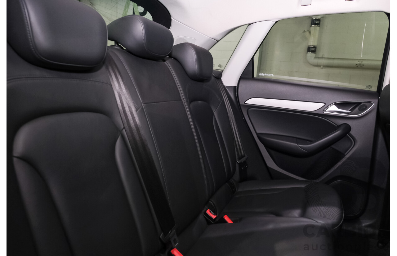 04/2013 Audi Q3 2.0 TFSI QUATTRO (125kW) AWD 8U 4D Wagon Phantom Black Turbo 2.0L