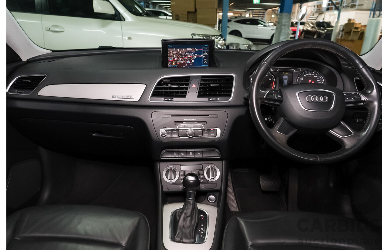 04/2013 Audi Q3 2.0 TFSI QUATTRO (125kW) AWD 8U 4D Wagon Phantom Black Turbo 2.0L
