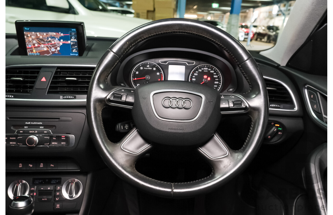 04/2013 Audi Q3 2.0 TFSI QUATTRO (125kW) AWD 8U 4D Wagon Phantom Black Turbo 2.0L