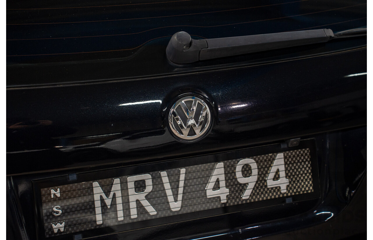 2/2010 Volkswagen Golf 90 TSI Trendline 1K MY10 4d Wagon Black 1.4L