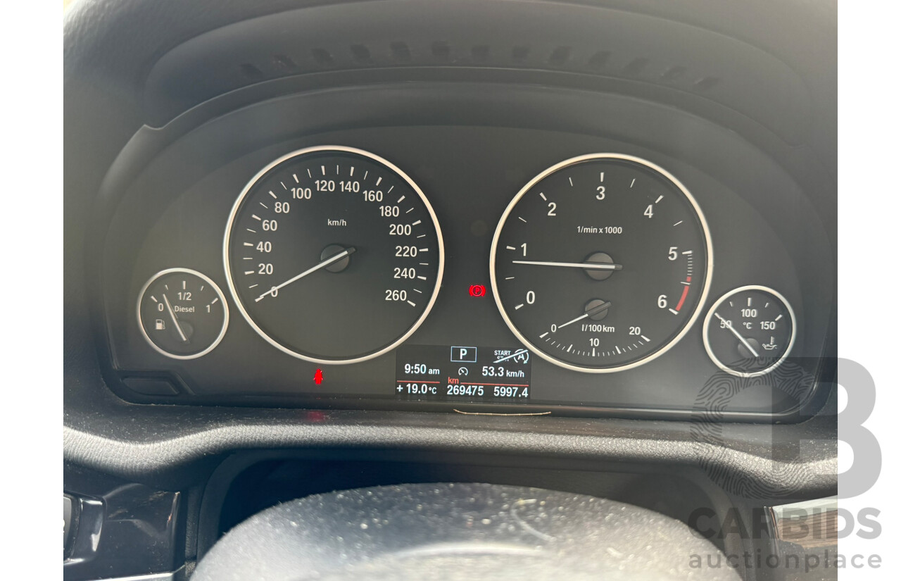 04/2013 Bmw X3 xDRIVE20d 4WD F25 4D Turbo Diesel Wagon White 2.0L