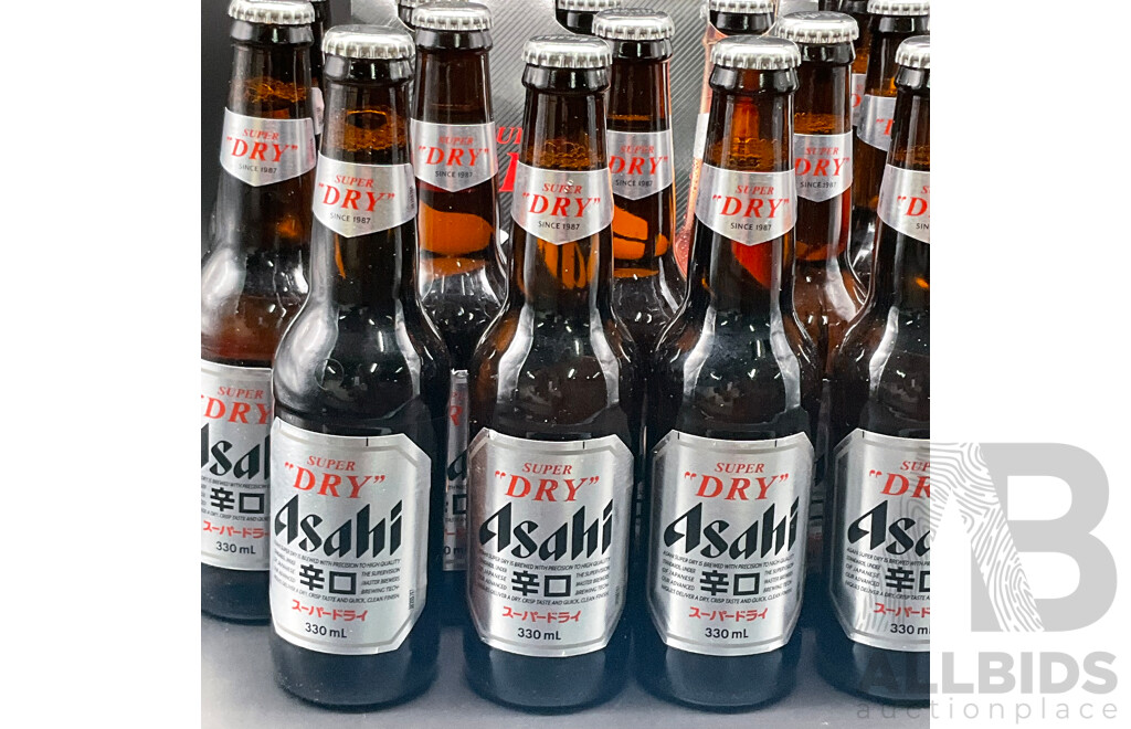 ASAHI Super Dry Beer 330ml - Box of 24