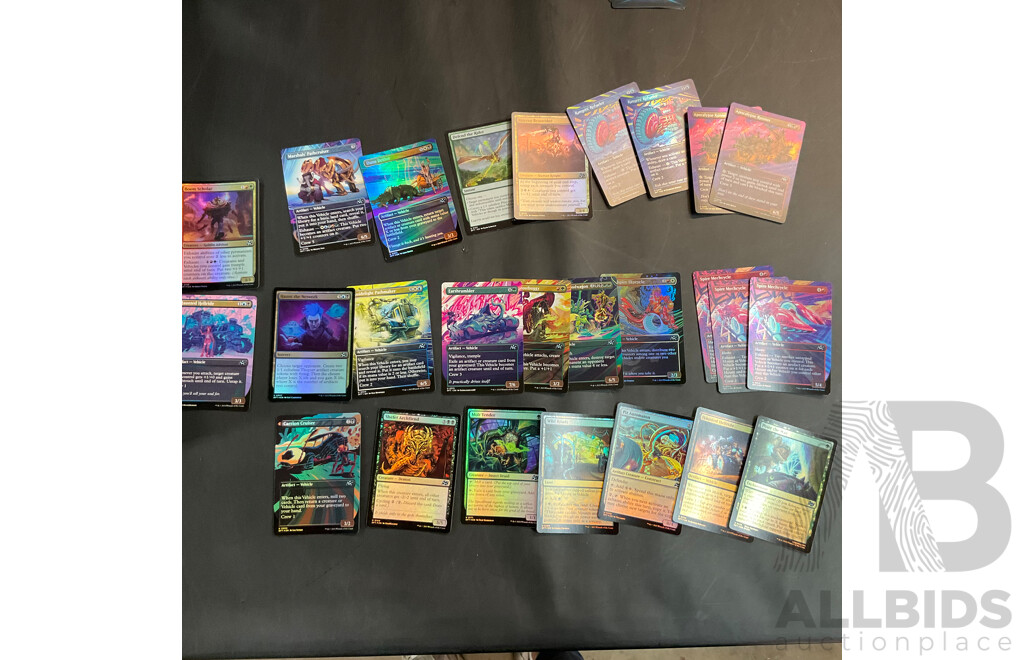 Assorted Game Trading Cards