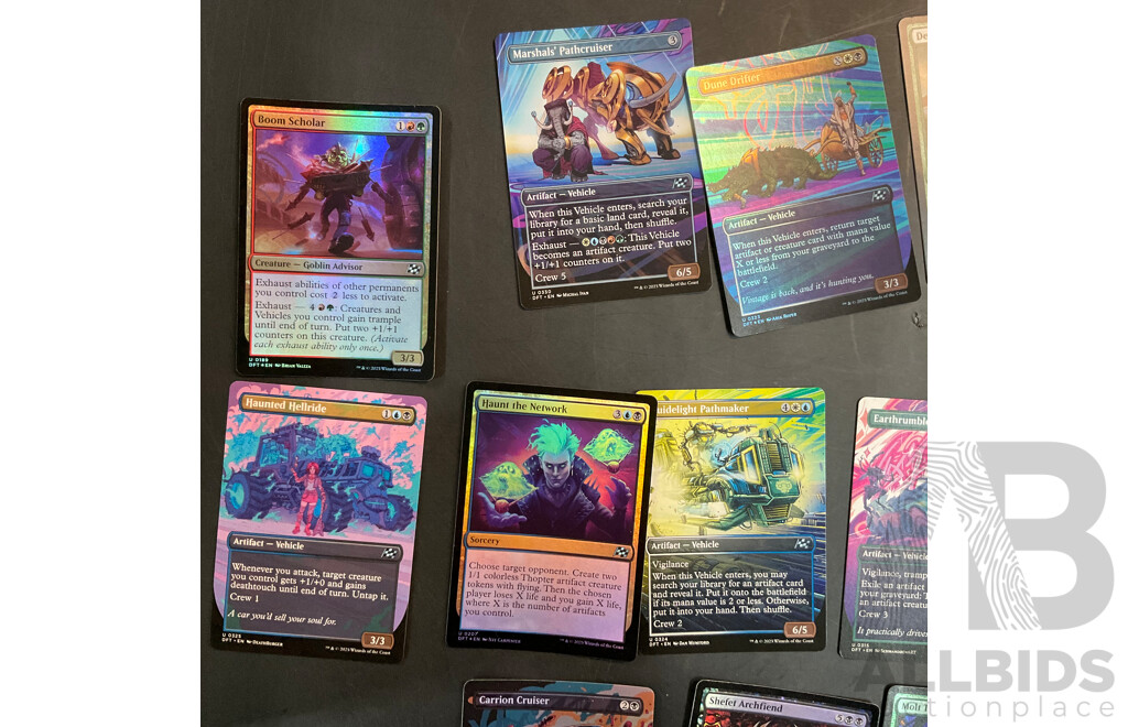 Assorted Game Trading Cards
