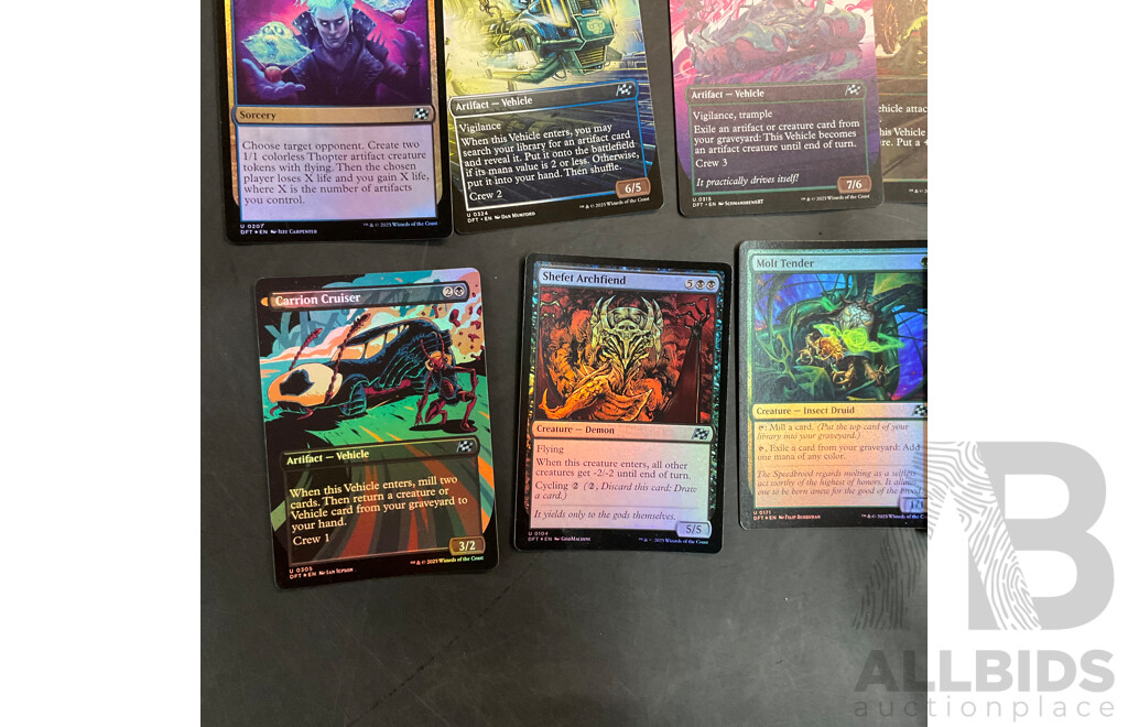 Assorted Game Trading Cards