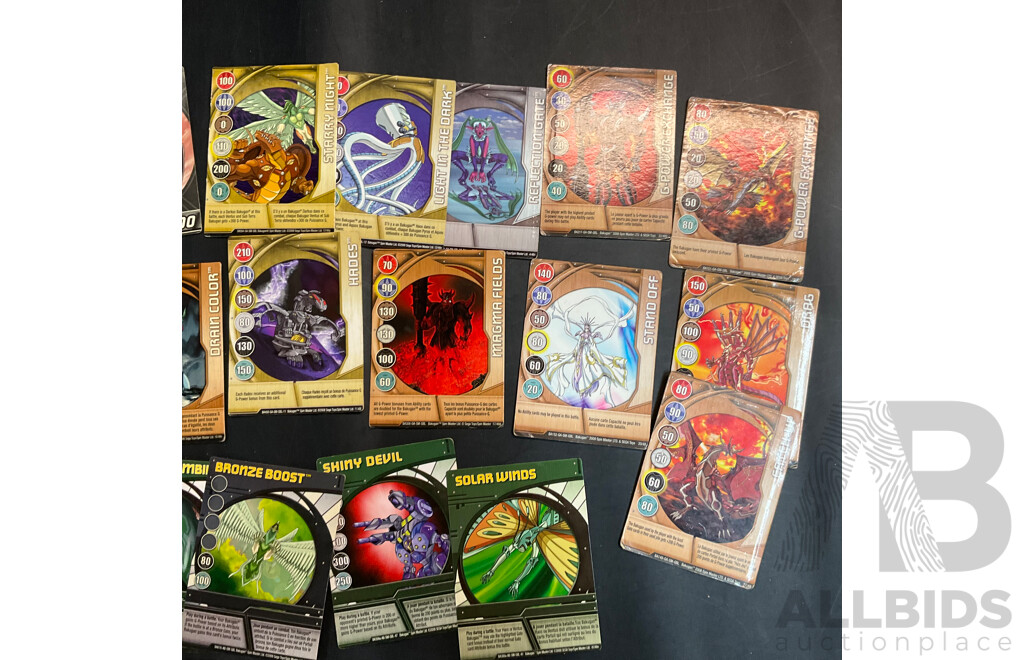 Assorted Game Trading Cards