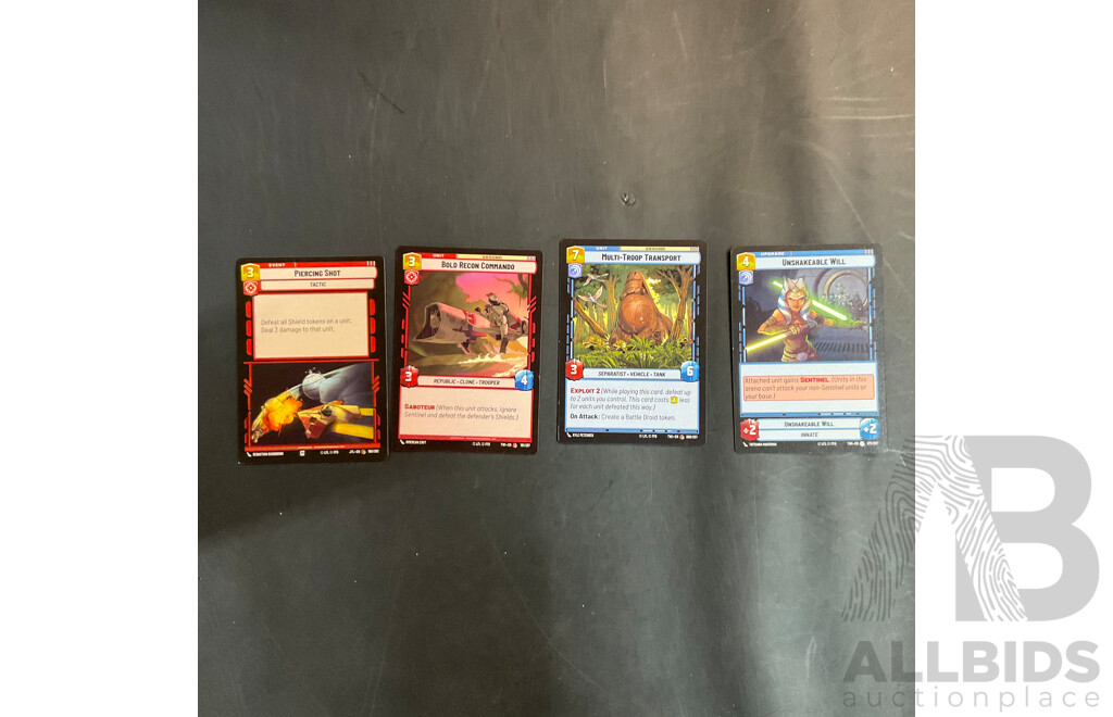 Assorted Game Trading Cards