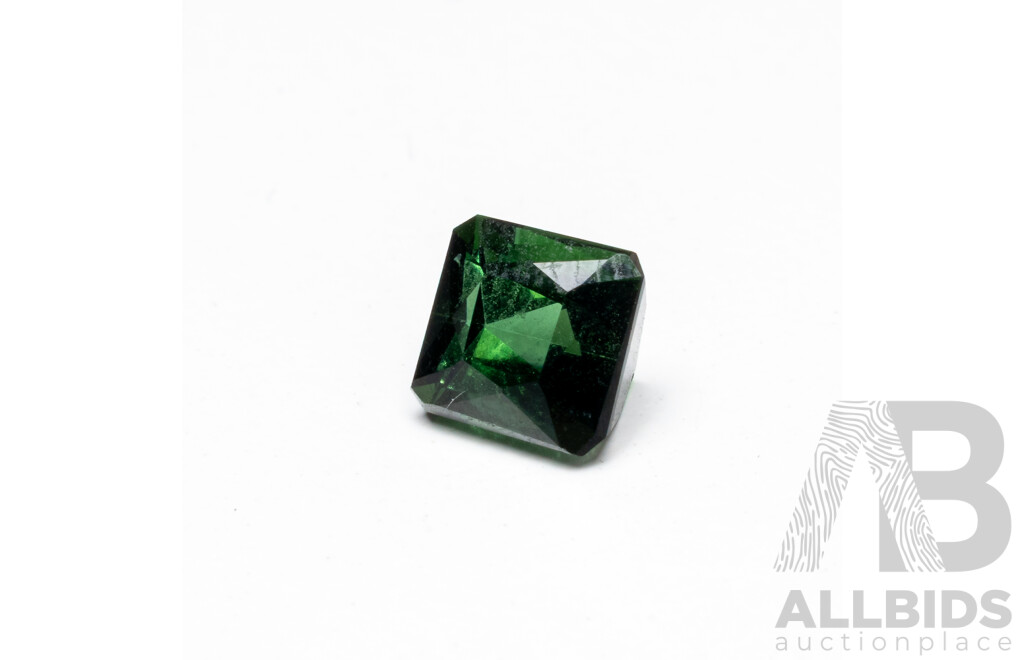 1.02ct Scissor Cut Natural Green Tourmaline